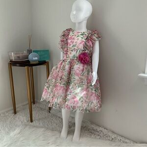 Girls Floral Dress
